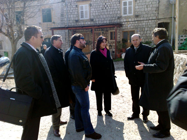 2009. 02. 24.- Državni tajnik Bačić i gradonačelnica Dubrovnika obišli Elafite